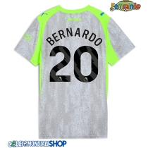 Maglie da calcio Manchester City Bernardo Silva #20 Terza Maglia Femminile 2025-26 Manica Corta